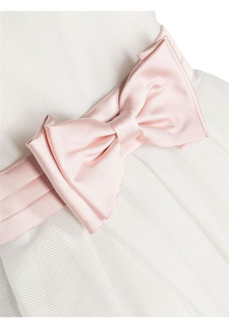Abito plissettato con fiocco AMAYA KIDS | 513043SM1202